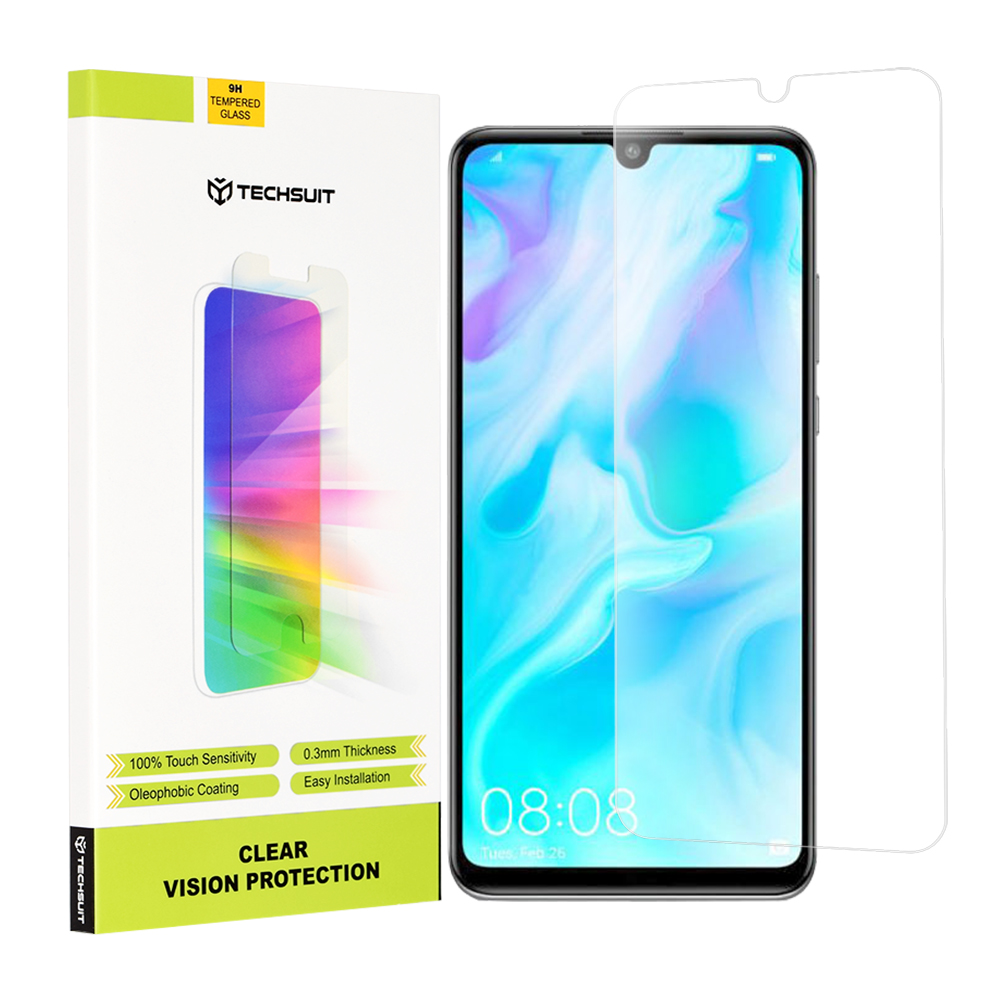 Techsuit - Clear Vision Glass - Huawei P30 Lite / P30 Lite New Edition - Transparent