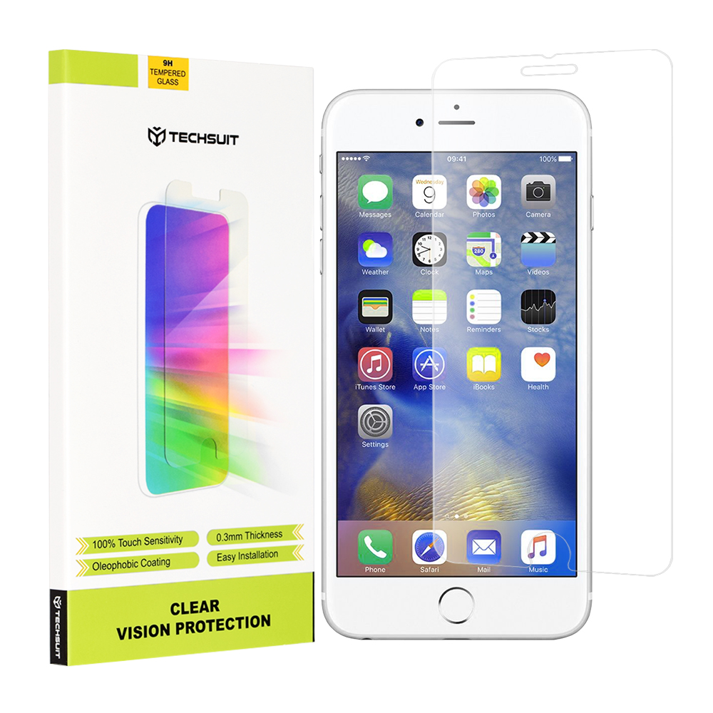 Techsuit - Clear Vision Glass - iPhone 6 Plus/ iPhone 6s Plus - Transparent