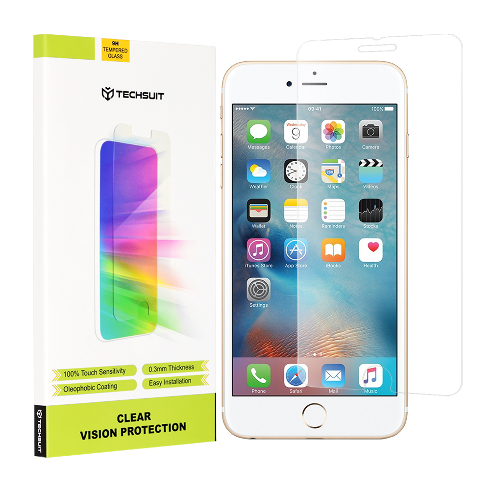 Techsuit - Clear Vision Glass - iPhone 6/ iPhone 6S - Transparent