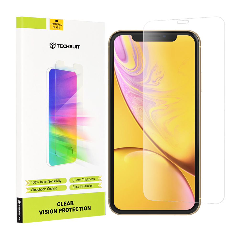 Techsuit - Clear Vision Glass - iPhone XR / iPhone 11 - Transparent