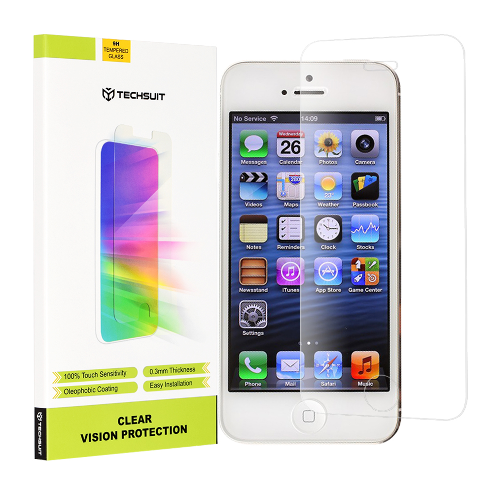 Techsuit - Clear Vision Glass - iPhone 5/ iPhone 5s/ iPhone SE - Transparent