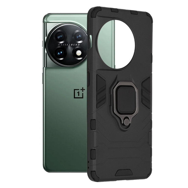 Techsuit - Silicone Shield - OnePlus 11 - Black