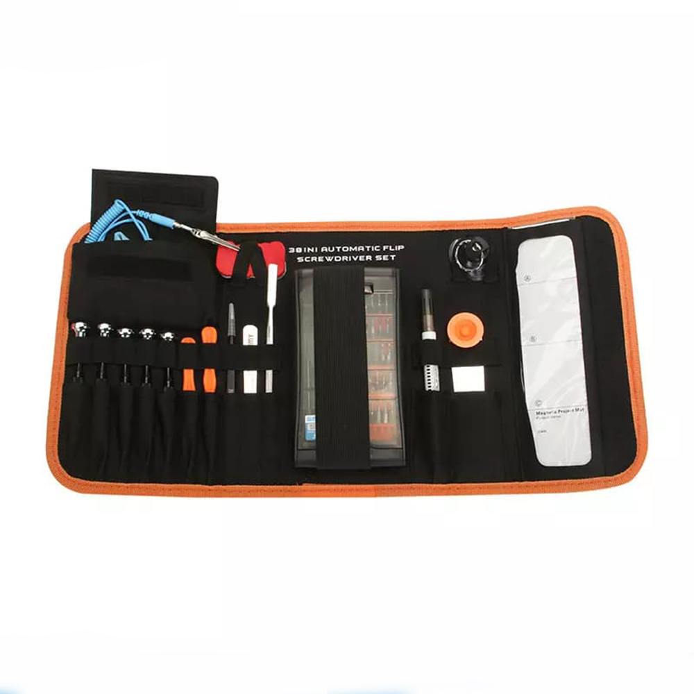 Jakemy - Professional Repair Tool Kit 54 in 1 (JM-P13) - with Electrician Tool Bag - Black