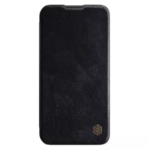 Nillkin - Qin Leather PRO Case - Samsung Galaxy A54 - Black