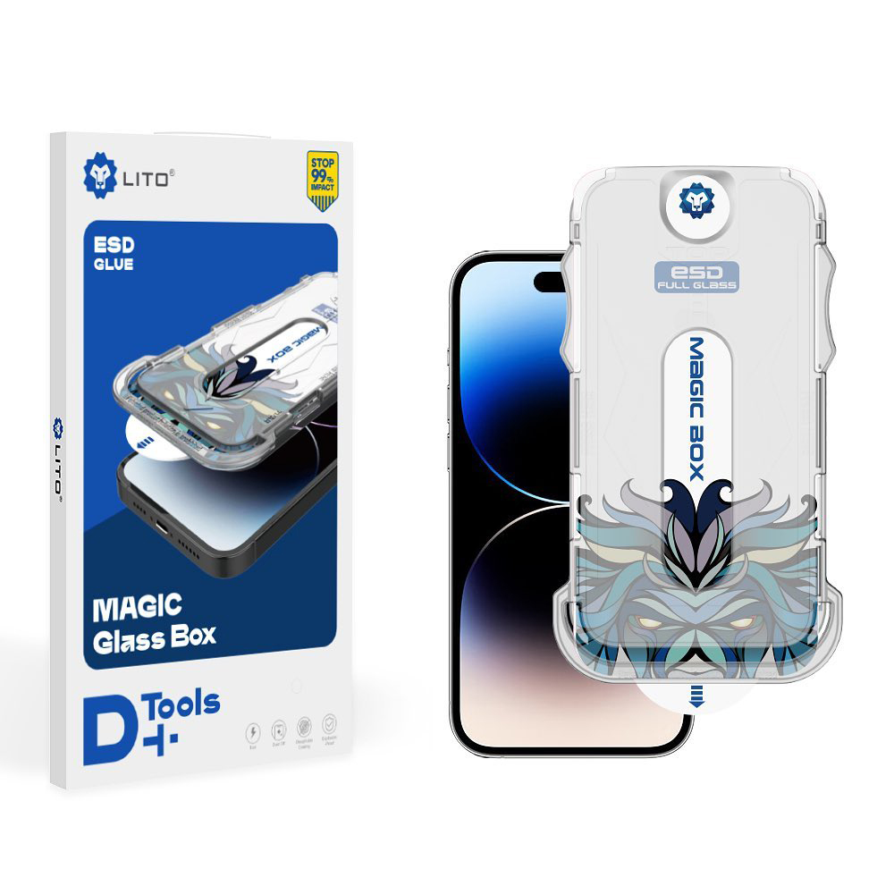 Lito - Magic Glass Box D+ Tools - iPhone 13 Pro Max / iPhone 14 Plus - Clear