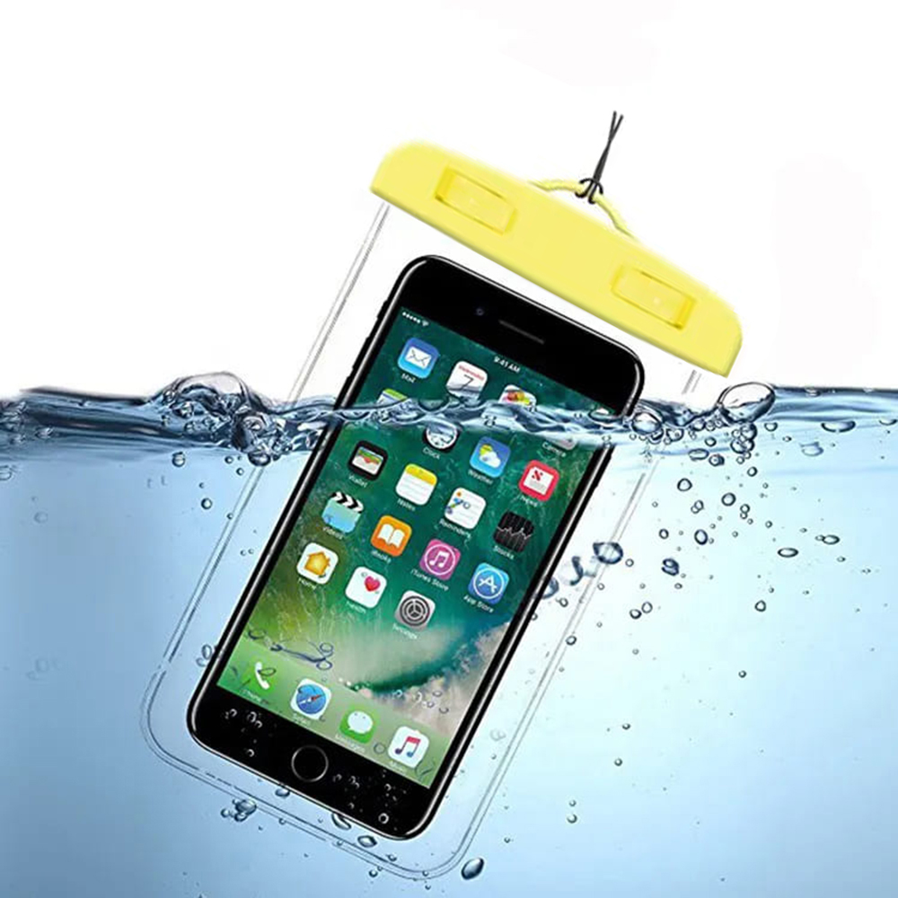 Techsuit - Waterproof Case - for Phone 6.5" - Yellow