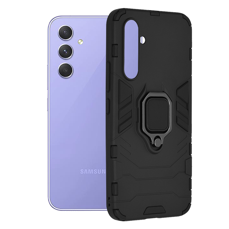 Techsuit - Silicone Shield - Samsung Galaxy A54 - Black