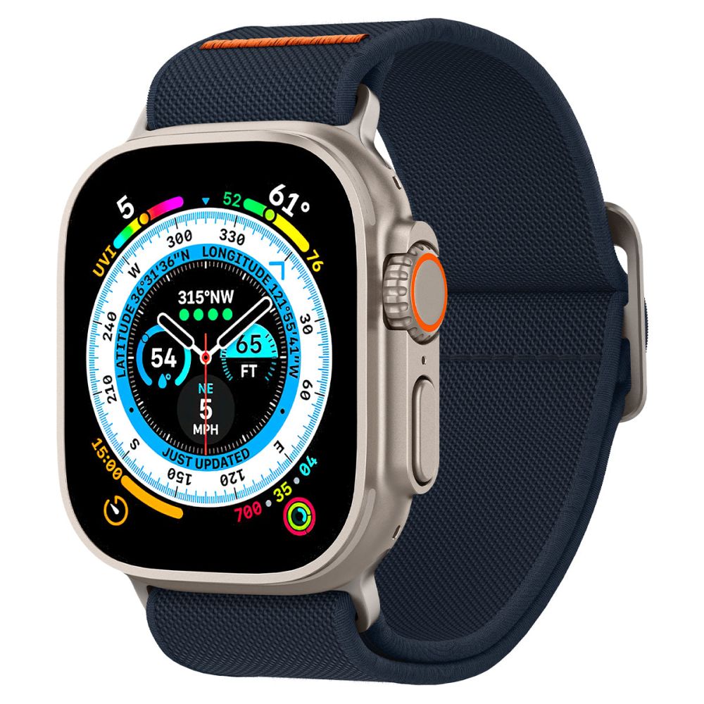 Spigen - Fit Lite Ultra - Apple Watch 1/2/3/4/5/6/7/8/9/10/SE/SE 2/Ultra/Ultra 2 (42/44/45/46/49mm) - Navy