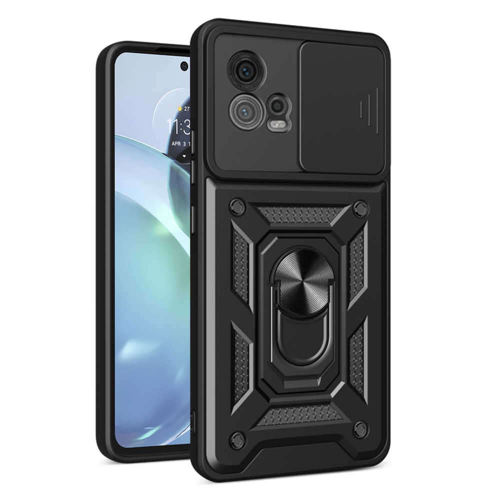 Techsuit - CamShield Series - Motorola Moto G72 - Black