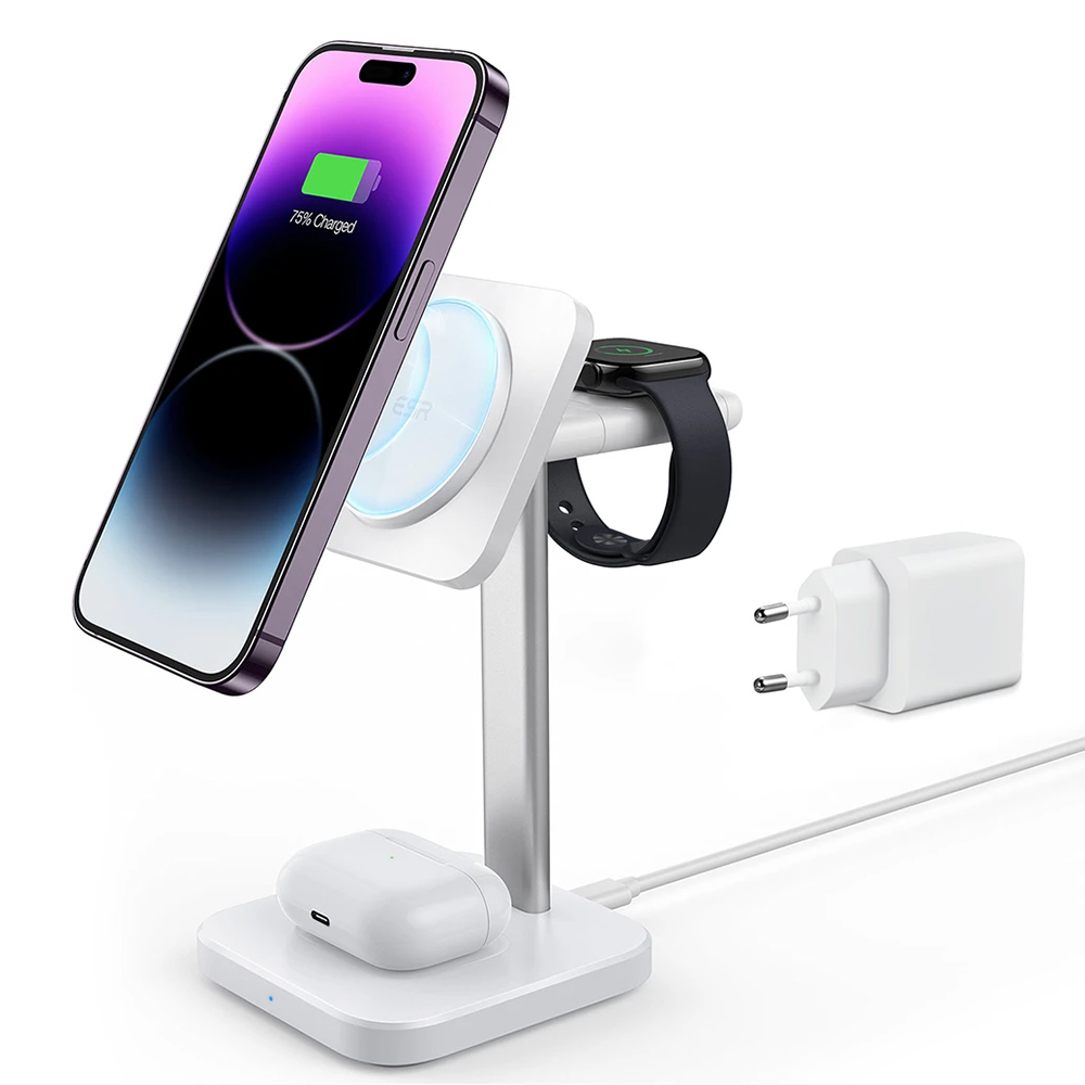 ESR - Charging Station 3in1 HaloLock - for iPhone MagSafe