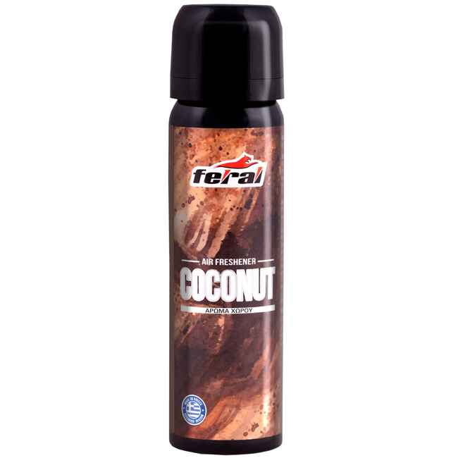 Αρωματικό Αυτοκινήτου Spray Feral Classic Collection Coconut 1 Τεμάχιο