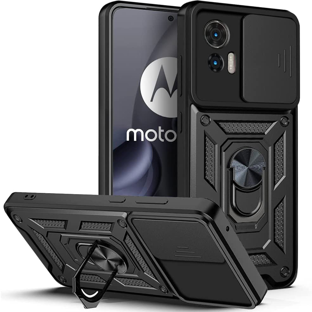 Techsuit - CamShield Series - Motorola Edge 30 Neo - Black