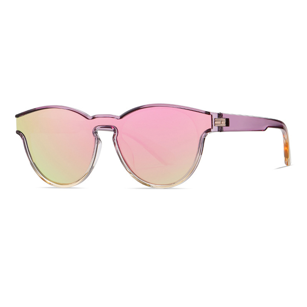 Techsuit - Sunglasses Polarised TR90 (TR7545) - UV Protection - Purple / Yellow / Pink