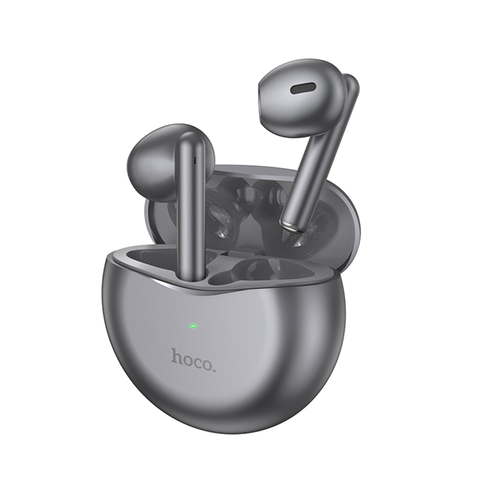 Hoco - Wireless Earbuds (EW14) - TWS with Bluetooth 5.3 - Metal Gray