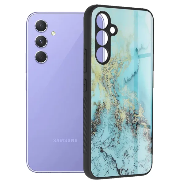 Techsuit - Glaze Series - Samsung Galaxy A54 - Blue Ocean