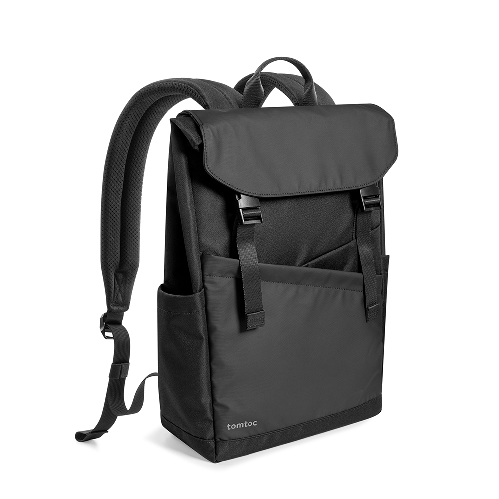 Tomtoc - Flip Laptop Backpack (T64M1D1) - with a Handle on the Top