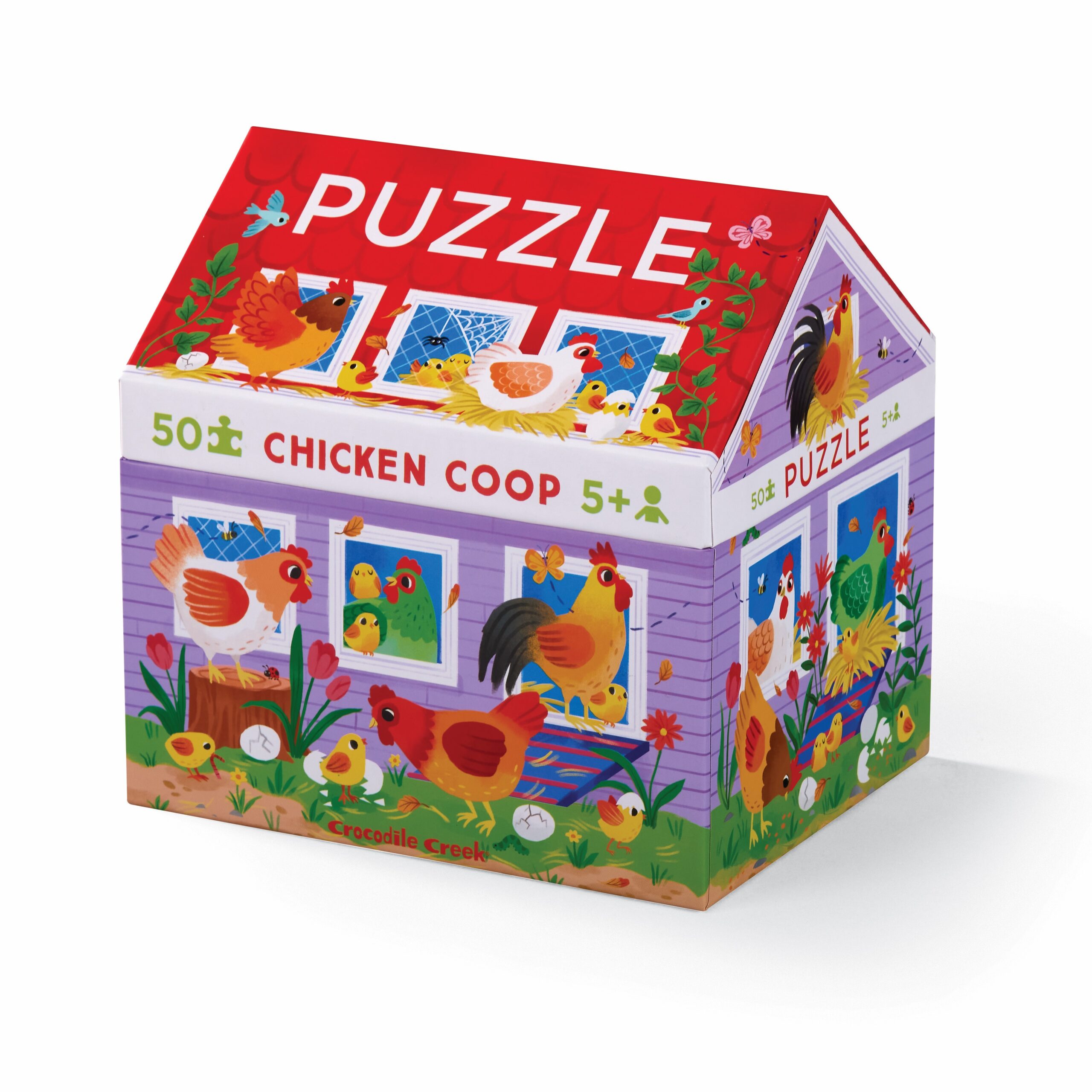 50 Pc House Puzzle/Chicken Coop 16 cm