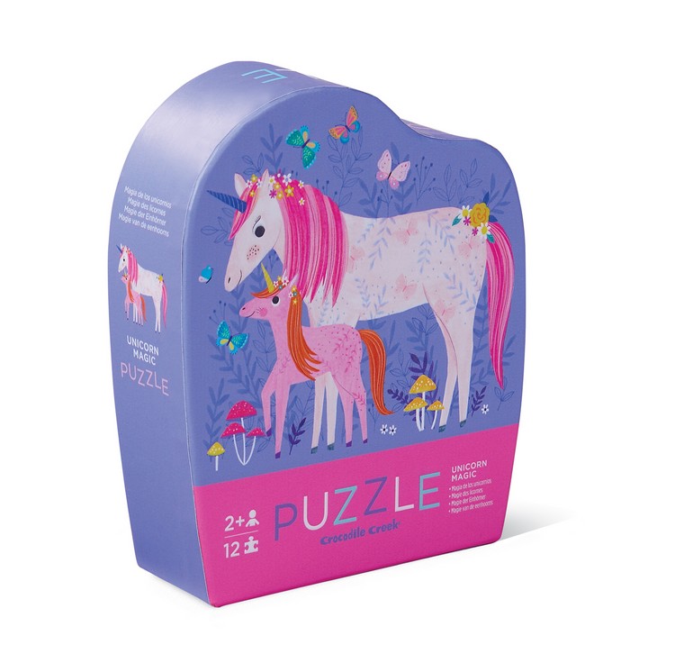 12 Piece Mini Puzzle Unicorn