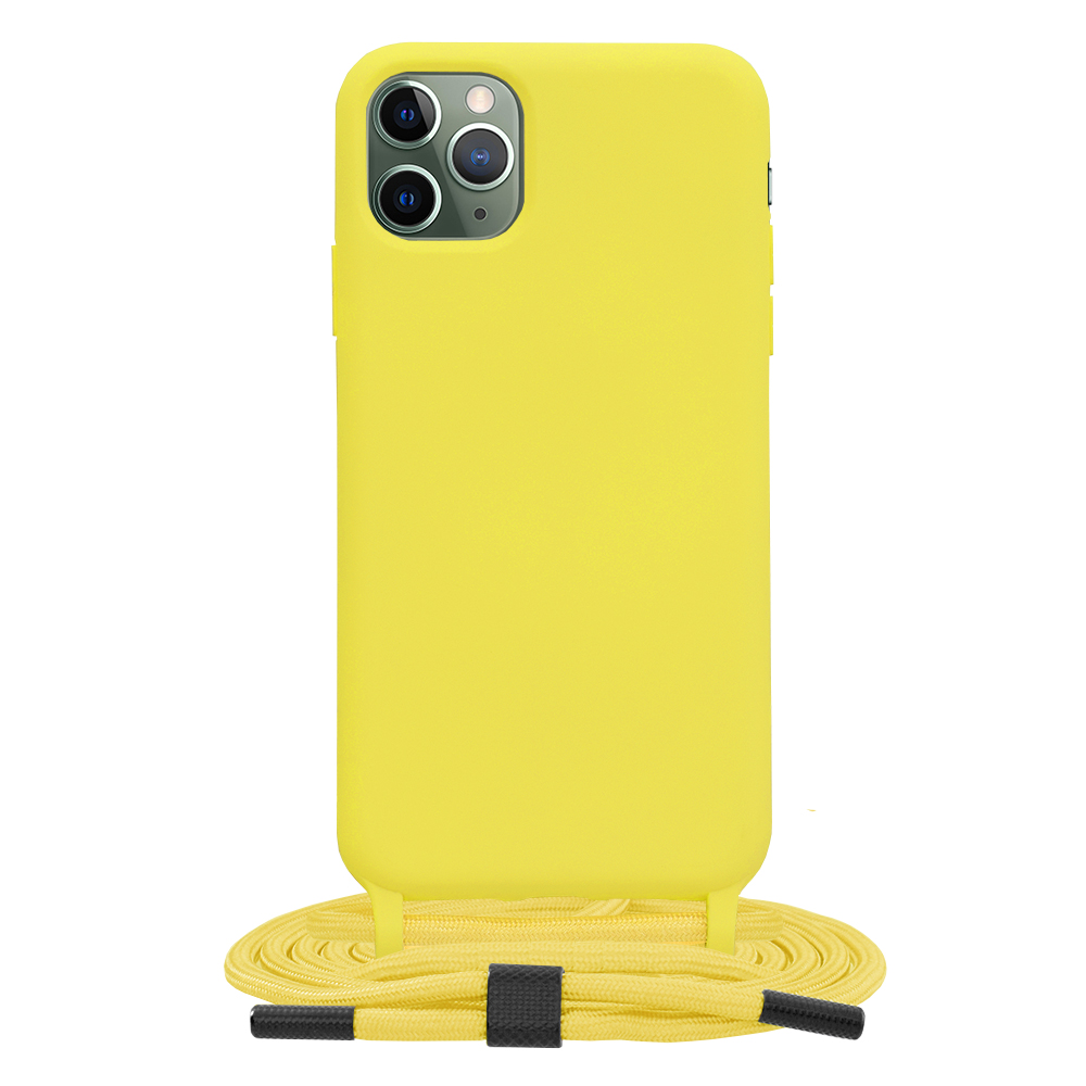 Techsuit - Crossbody Lanyard - iPhone 11 Pro Max - Yellow