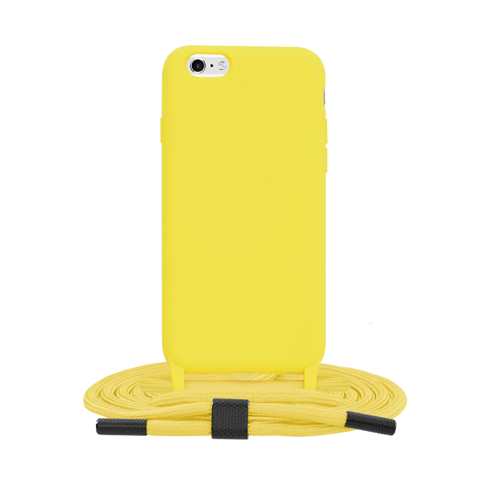 Techsuit - Crossbody Lanyard - iPhone 6 / iPhone 6S - Yellow