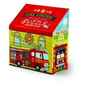 24 Pc Puzzle/Fire House 18 cm