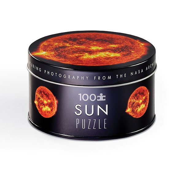 100 Pc NASA Tin Puzzle Sun