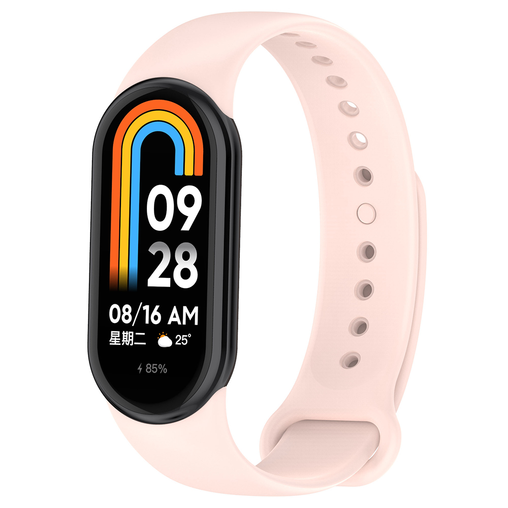 Techsuit - Watchband (W014) - Xiaomi Mi Band 8 / 8 NFC / 9 / 9 NFC - Pink