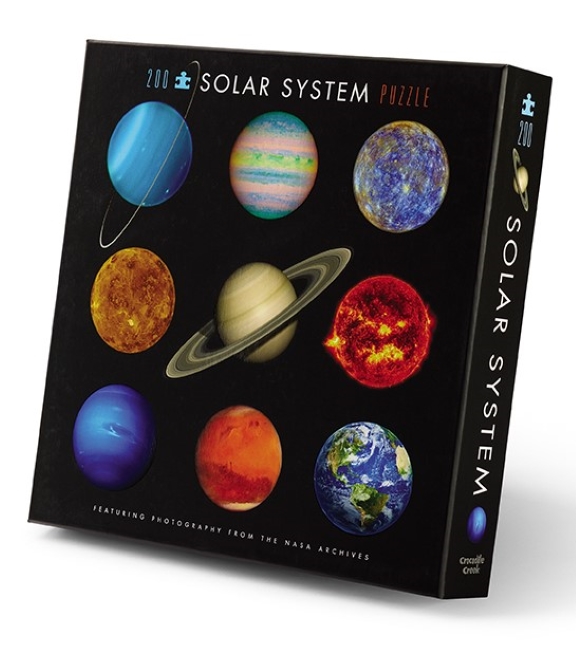 200 Pc NASA Puzzle Solar System