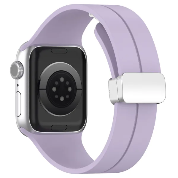 Techsuit - Watchband (W011) - Apple Watch 1/2/3/4/5/6/7/8/9/10/SE/SE 2/Ultra/Ultra 2 (42/44/45/46/49mm) - Purple