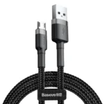 Baseus Cafule Cable CAMKLF-BG1 USB-A / micro USB 2.4A 1 m - black-gray