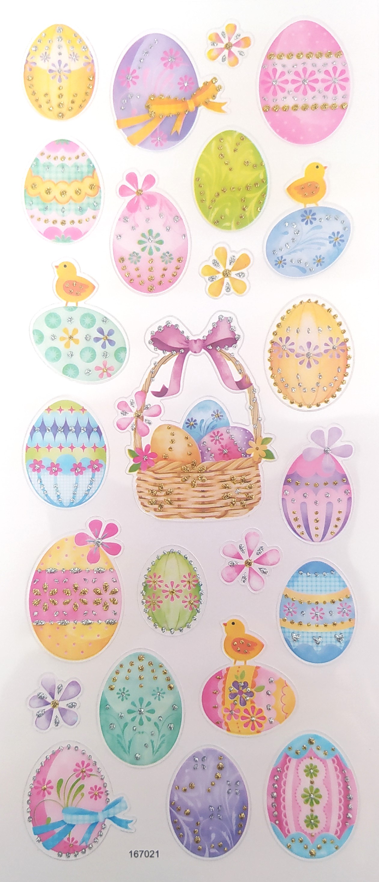 EASTER LUXURY STICKERS - EGGS