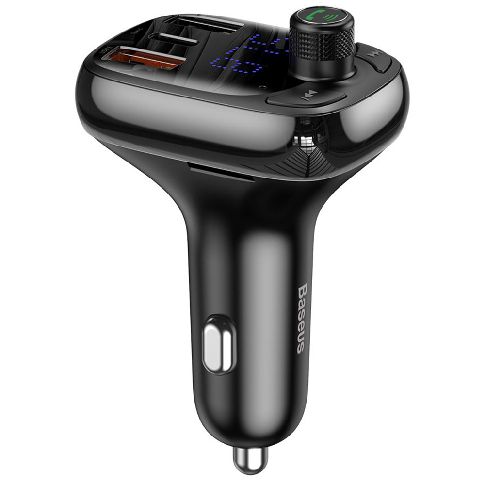 Baseus - FM Modulator and Car Charger S-13 (CCMT000101) - 2x USB