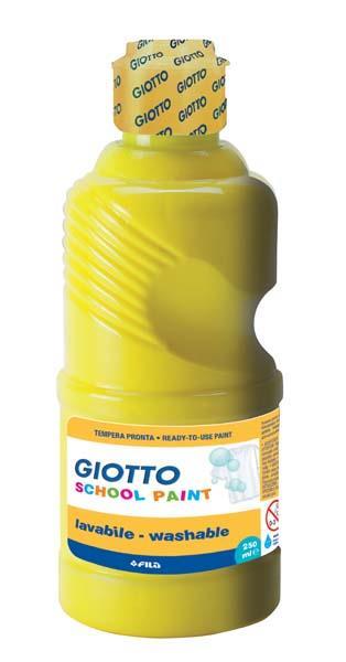 GIOTTO ΣΧΟΛΙΚΗ ΤΕΜΠΕΡΑ ΜΠΟΥΚΑΛΙ 250ML ΚΙΤΡΙΝΟ