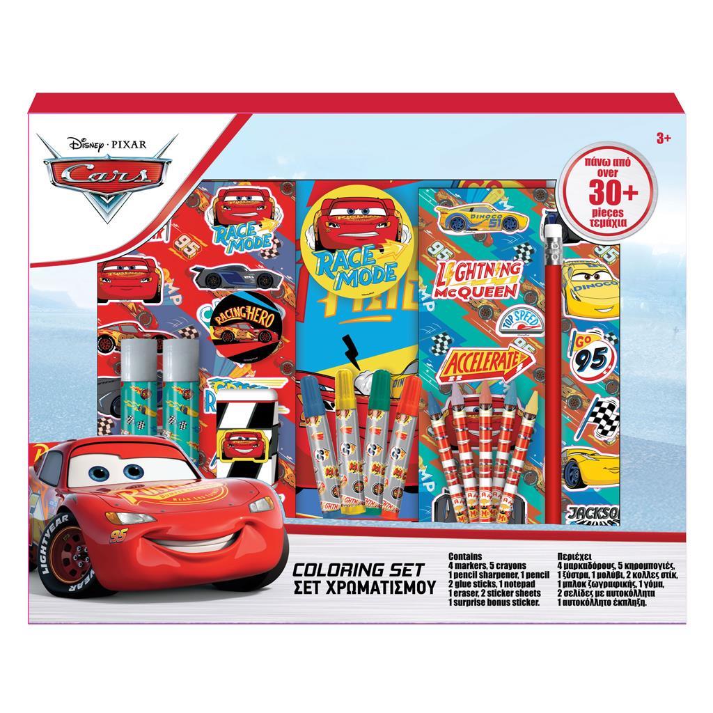 Σετ Χρωματισμού Disney Cars 30 Τμχ.