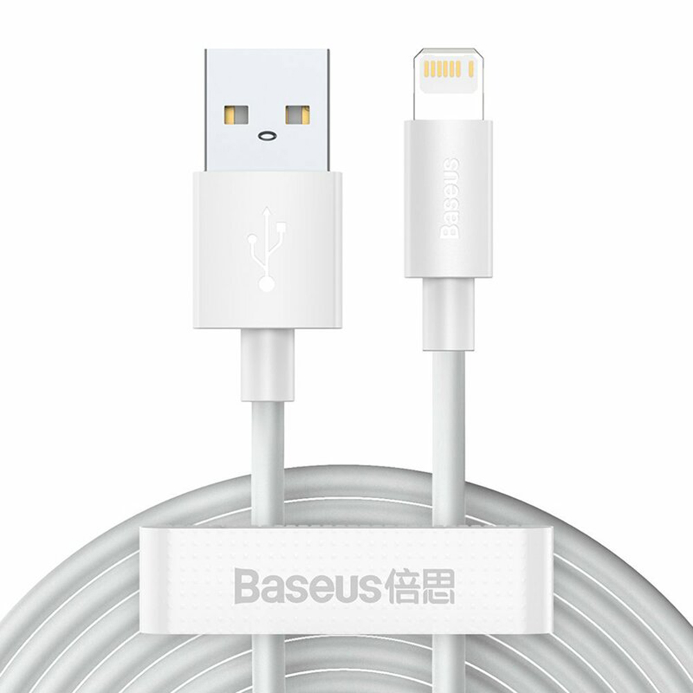 Baseus - (2 pack) Data Cable (TZCALZJ-02) - USB to Lightning