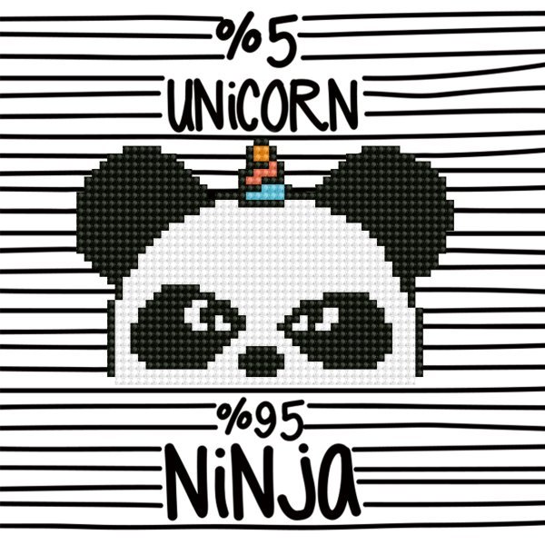 Ninja Panda-Corn