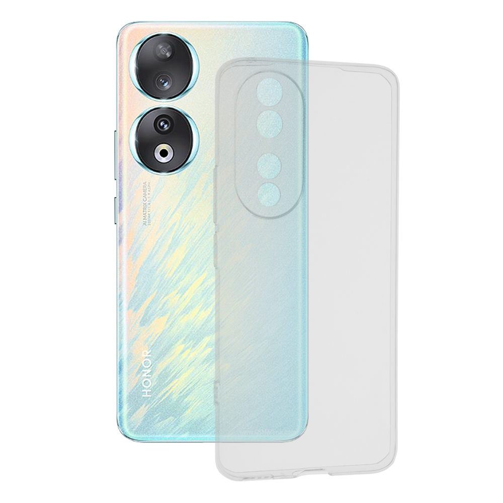 Techsuit - Clear Silicone - Honor 90 - Transparent