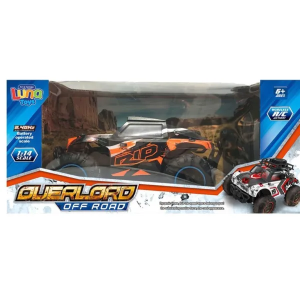 Αυτοκίνητο Τηλεκατευθυνόμενο Off Road Luna Toys 1:14