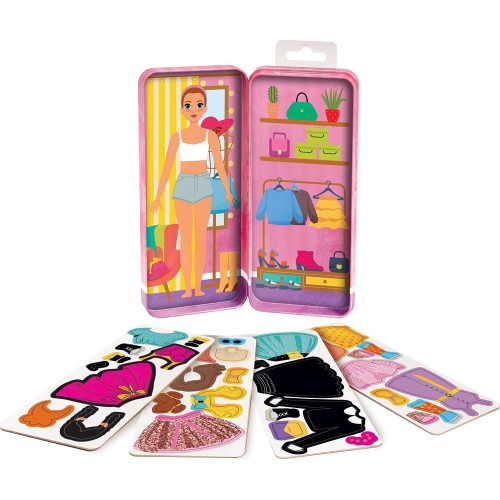 MAGNET BOX TINS : FASHION GIRL