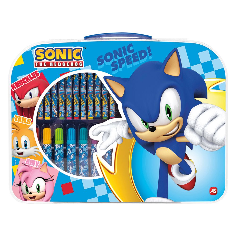 ΣΕΤ ΖΩΓΡΑΦΙΚΗΣ ART CASE: SONIC THE HEDGEHOG