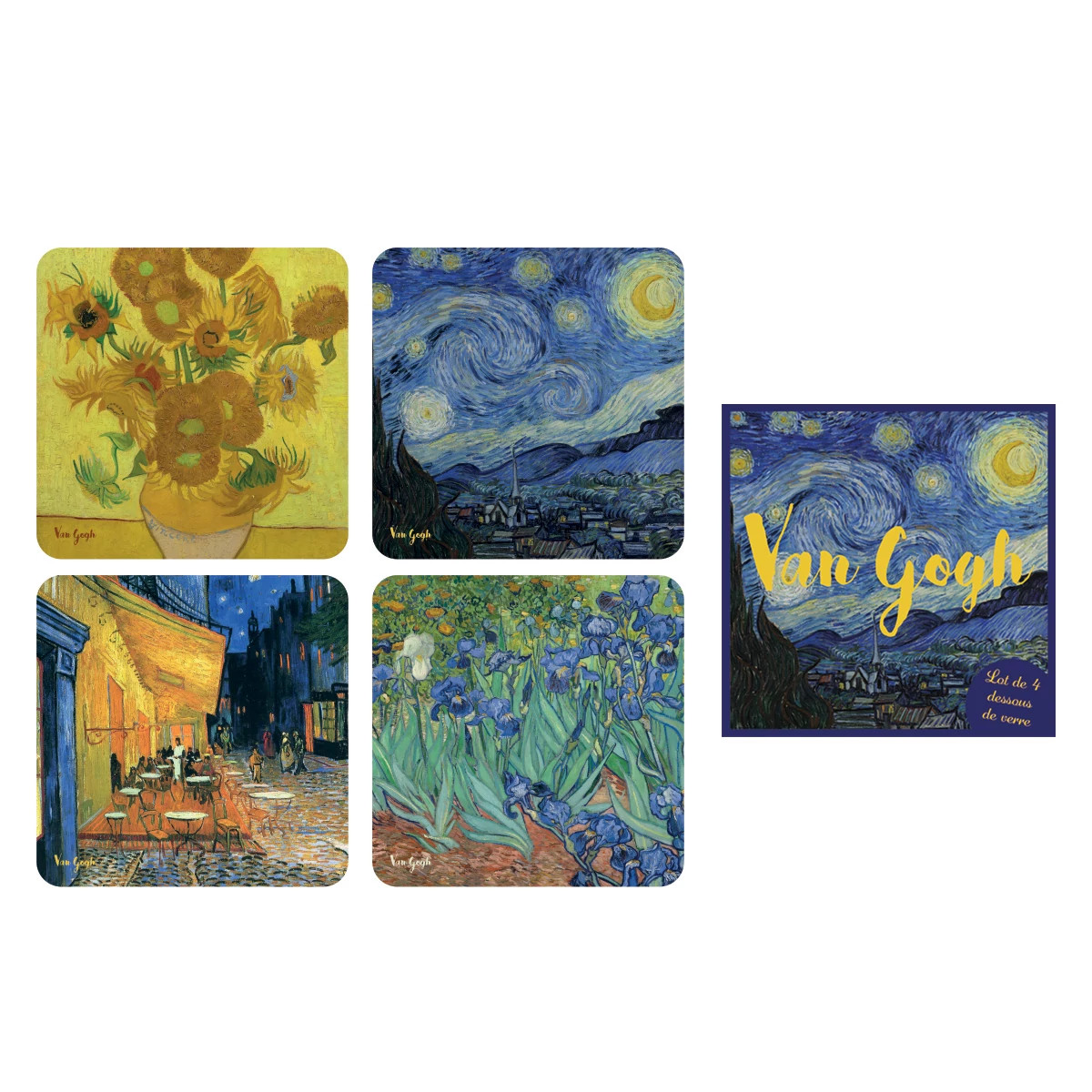 ΣΟΥΒΕΡ VAN GOGH 4 ass 10 cm