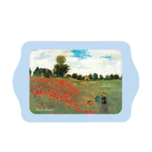 ΔΙΣΚΑΚΙ ΜΕΤΑΛΛΙΚΟ LES COQUELICOTS 21x14 cm