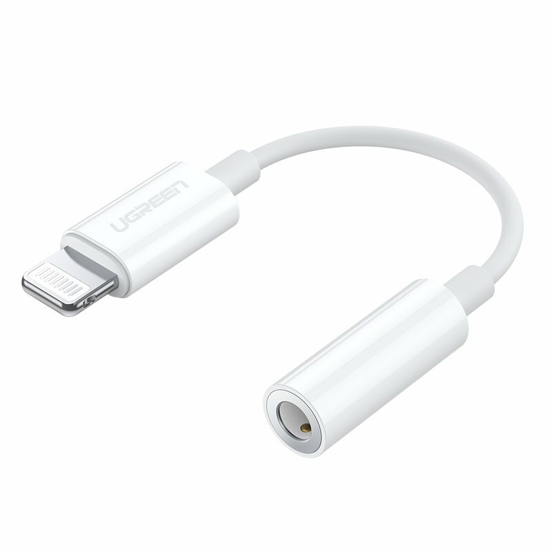 Ugreen - Audio Adapter (30759) - Lightning to Jack 3.5mm - White