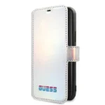 Guess GUFLBKN65BLD iPhone 11 Pro Max silver/silver book Iridescent