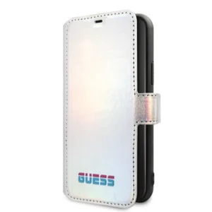 Guess GUFLBKN65BLD iPhone 11 Pro Max silver/silver book Iridescent