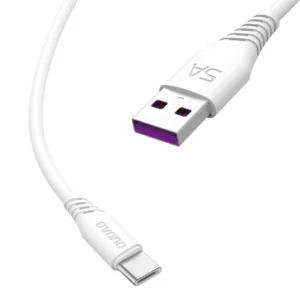 Dudao cable USB / USB Type C 5A 1m white (L2T 1m white)