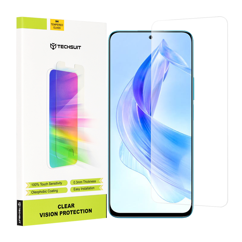 Techsuit - Clear Vision Glass - Honor 90 Lite - Transparent