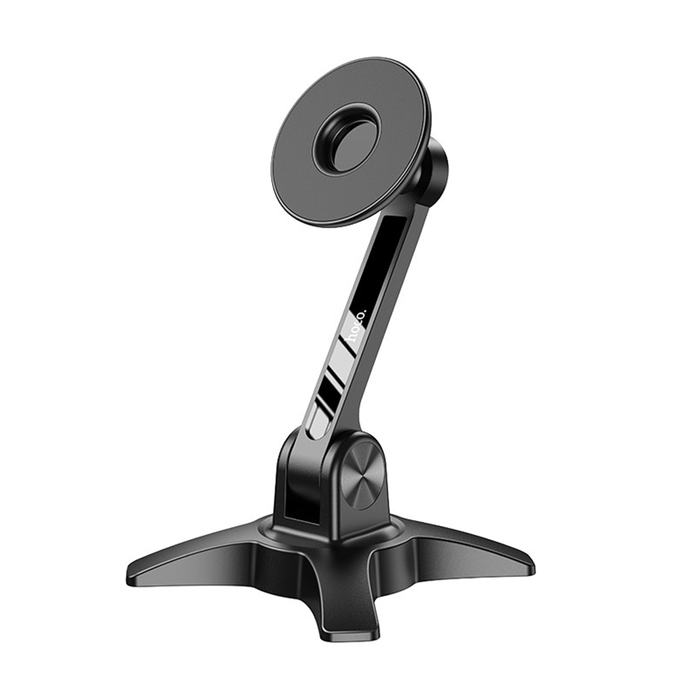 Hoco - Desk Holder (HD2) - Adjustable Desktop Mobile Phone Tripod Magnetic Stand - Black