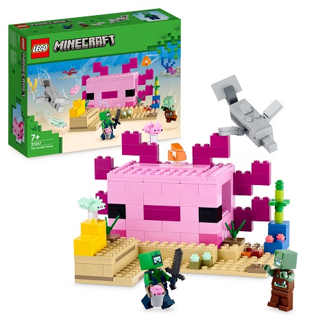 LEGO MINECRAFT: THE AXOLOTL HOUSE