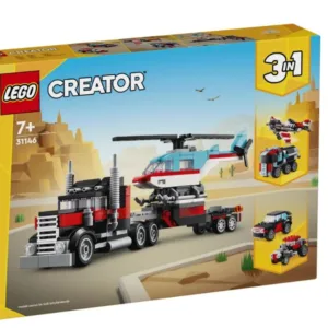 LEGO® CREATOR: FLATBED TRUCK WITH HELICOPTER